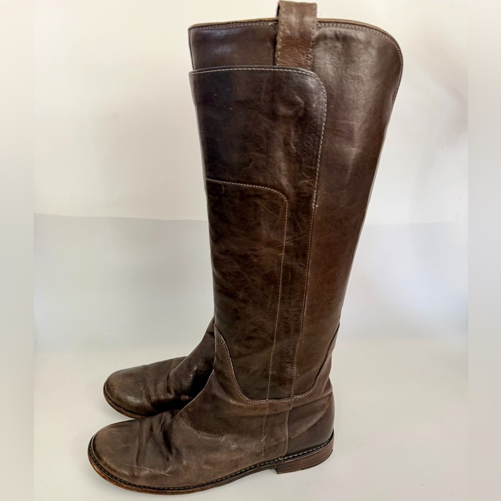 Women’s Frye Campus Boots Vintage USA MADE Size 6.5 B Style 76532 17” tall
